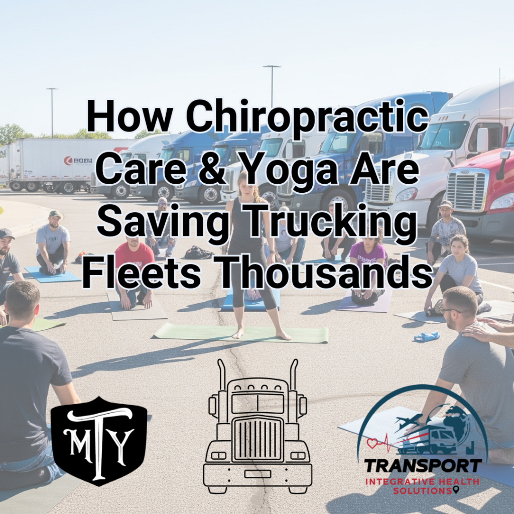 chiropractic care for drivers Transport Integrative health Solution