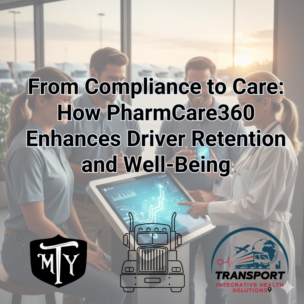 PharmCare360 driver well-being Transport Integrative Health Solution