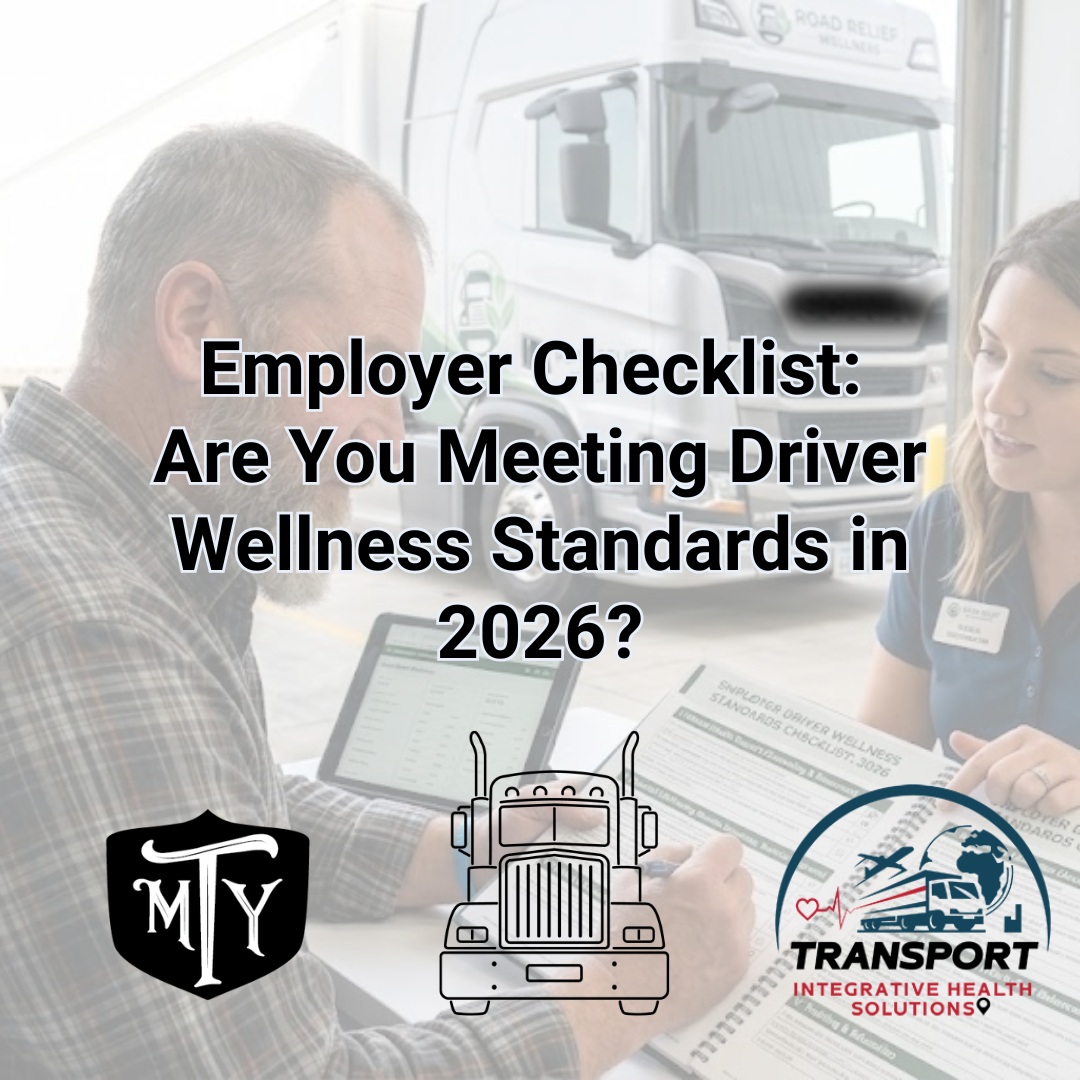 Driver wellness standards Transport Integrative Health Solution