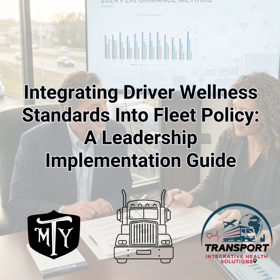 Driver wellness standards Transport Integrative Health Solution